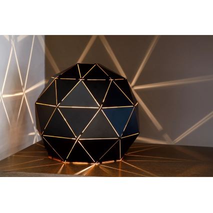 Lucide 21509/25/30 - Stolní lampa OTONA 1xE27/60W/230V černá