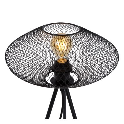 Lucide 21523/01/30 - Stolní lampa MESH 1xE27/40W/230V černá