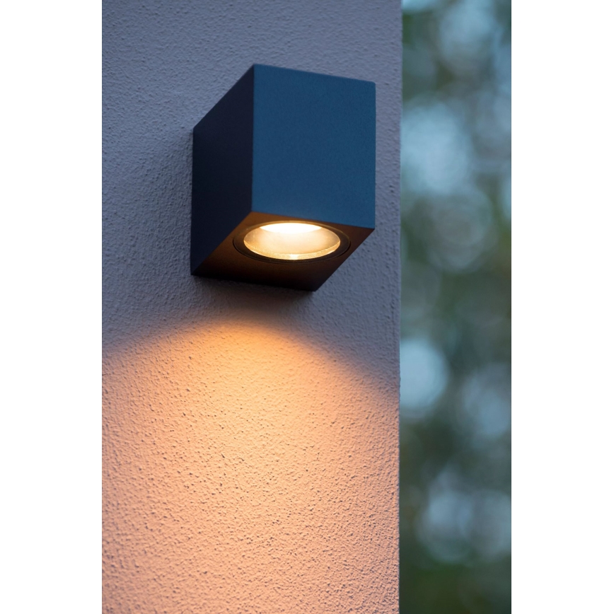 Lucide 22860/05/30 - LED Stmívatelné venkovní nástěnné svítidlo ZORA 1xGU10/5W/230V IP44