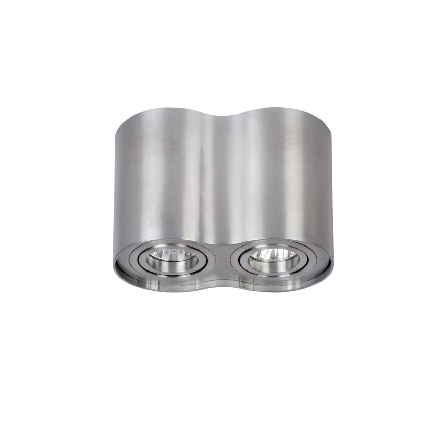 Lucide 22952/02/12 - Bodové svítidlo TUBE 2xGU10/35W/230V matný chrom