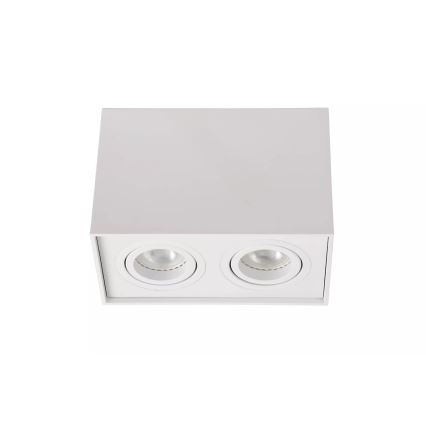 Lucide 22953/02/31 - Bodové svítidlo TUBE 2xGU10/50W/230V bílá