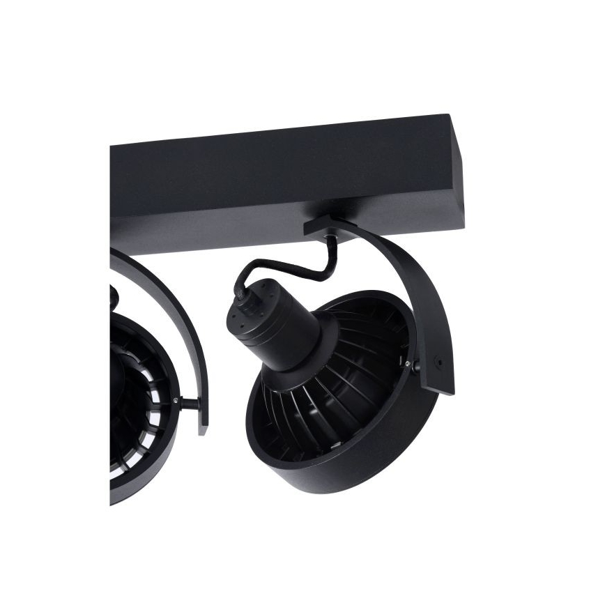 Lucide 22968/36/30 -LED Stmívatelné bodové svítidlo DORIAN 3xGU10/12W/230V černá