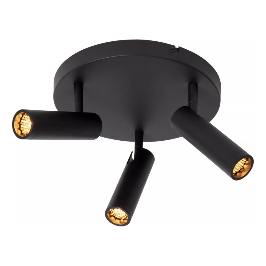 Lucide 22974/13/30 - Bodové svítidlo GRADO 3xGU10/12W/230V černá