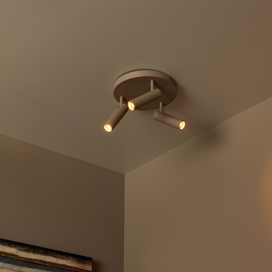 Lucide 22974/13/41 - Bodové svítidlo GRADO 3xGU10/12W/230V béžová