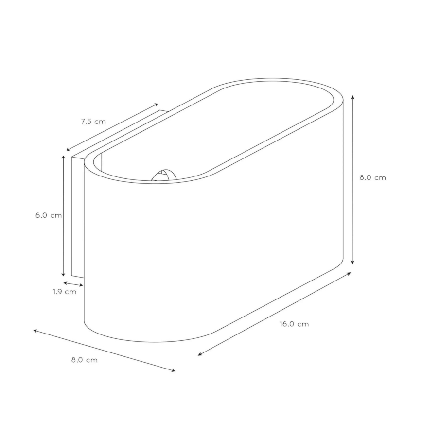 Lucide 23254/01/31 - Nástěnné svítidlo XERA 1xG9/42W/230V bílé