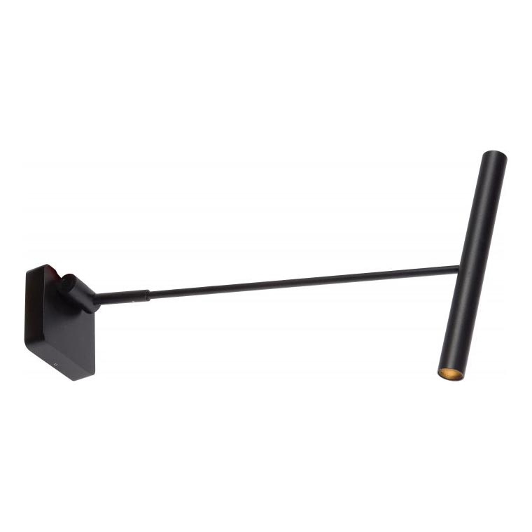 Lucide 23262/05/30 - LED Stmívatelná nástěnná lampa WYGO LED/5W/230V černá