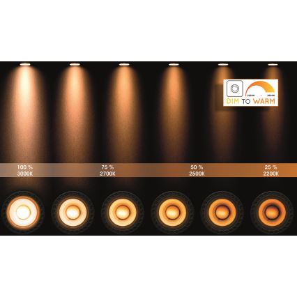 Lucide 24657/10/30 - LED Stmívatelná dotyková stolní lampa PRACTICO LED/10W/230V