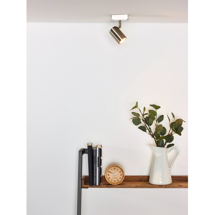 Lucide 26957/05/12 - LED Stmívatelné bodové svítidlo LENNERT 1xGU10/5W/230V matný chrom