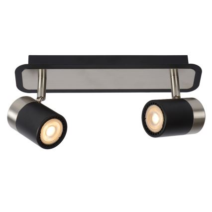 Lucide 26957/10/30 - LED Bodové svítidlo LENNERT 2xGU10/5W/230V černý