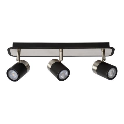 Lucide 26957/15/30 - LED Bodové svítidlo LENNERT 3xGU10/5W/230V černý