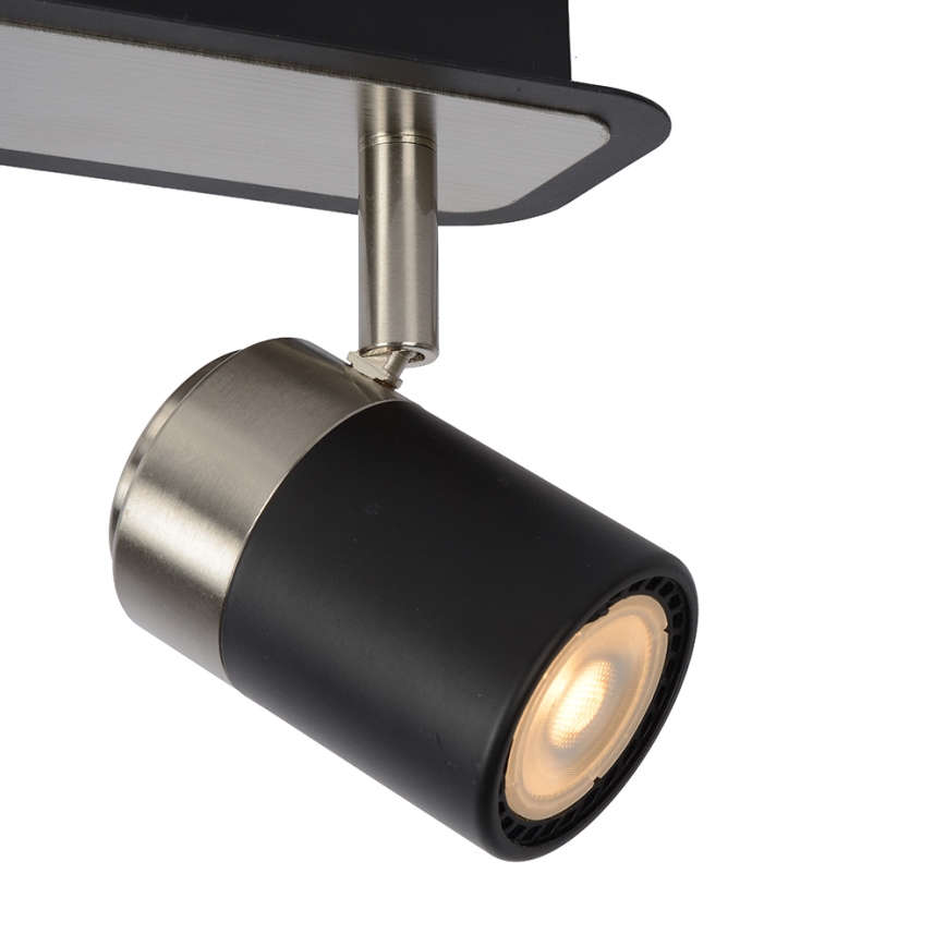 Lucide 26957/15/30 - LED Bodové svítidlo LENNERT 3xGU10/5W/230V černý