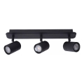 Lucide 26958/15/30 - LED Stmívatelné koupelnové bodové svítidlo LENNERT 3xGU10/5W/230V IP44 černá