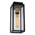 Lucide 27105/01/30 - Venkovní nástěnné svítidlo LAURENS 1xE27/15W/230V IP54 černá