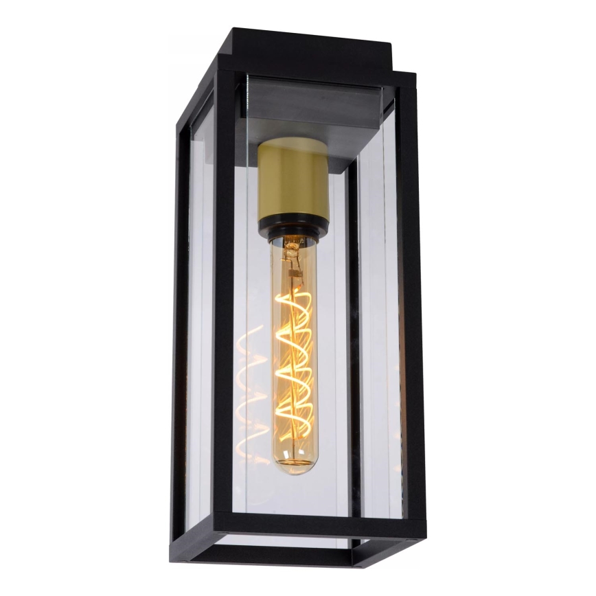 Lucide 27105/01/30 - Venkovní nástěnné svítidlo LAURENS 1xE27/15W/230V IP54 černá
