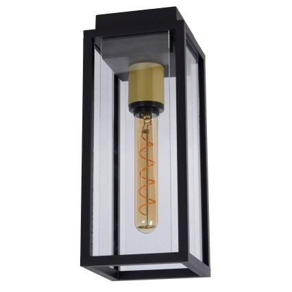 Lucide 27105/01/30 - Venkovní nástěnné svítidlo LAURENS 1xE27/15W/230V IP54 černá