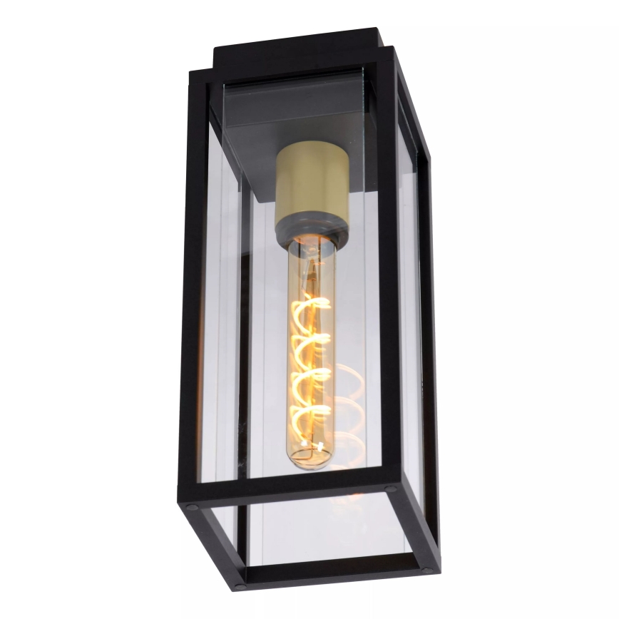 Lucide 27105/01/30 - Venkovní nástěnné svítidlo LAURENS 1xE27/15W/230V IP54 černá