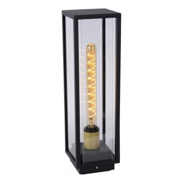 Lucide 27805/50/30 - Venkovní lampa LAURENS 1xE27/15W/230V IP54 50 cm černá