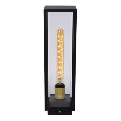 Lucide 27805/50/30 - Venkovní lampa LAURENS 1xE27/15W/230V IP54 50 cm černá