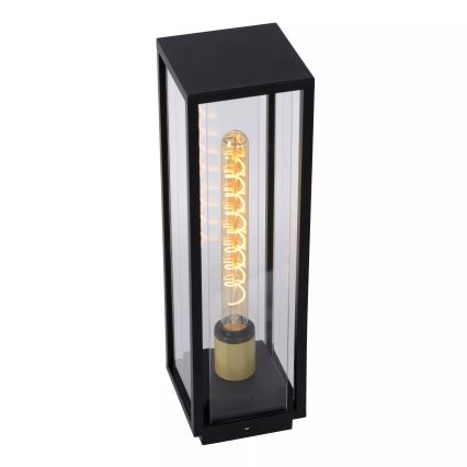 Lucide 27805/50/30 - Venkovní lampa LAURENS 1xE27/15W/230V IP54 50 cm černá