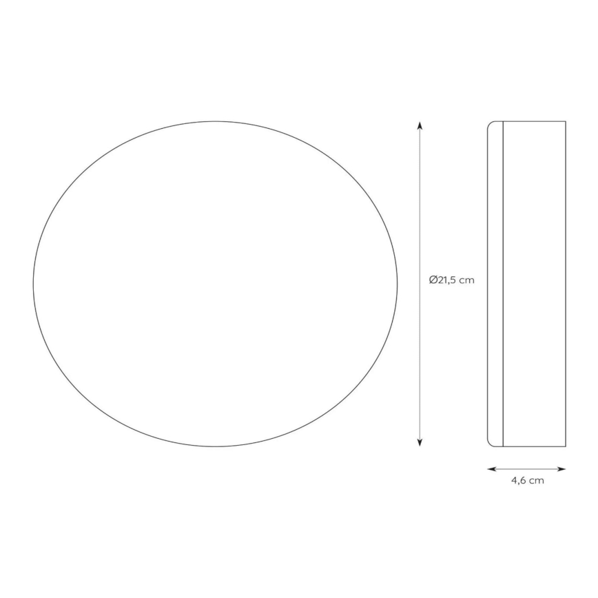 Lucide 28112/30/31 - LED Stmívatelné koupelnové svítidlo 2v1 CERES 30W/230V IP44 bílá