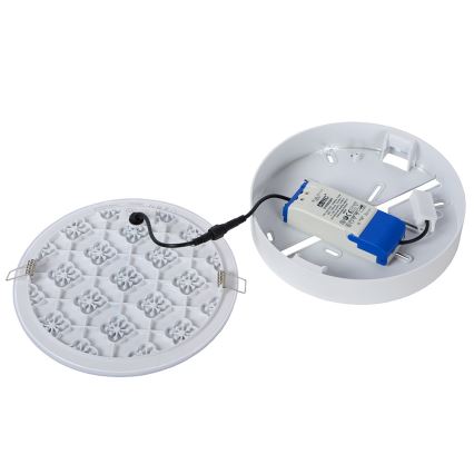 Lucide 28112/30/31 - LED Stmívatelné koupelnové svítidlo 2v1 CERES 30W/230V IP44 bílá