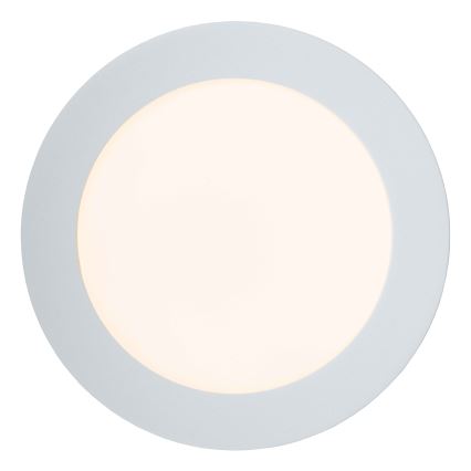 Lucide 28116/18/31 - LED Stmívatelné koupelnové stropní svítidlo BRICE LED/12W/230V pr. 18 cm IP44 bílá