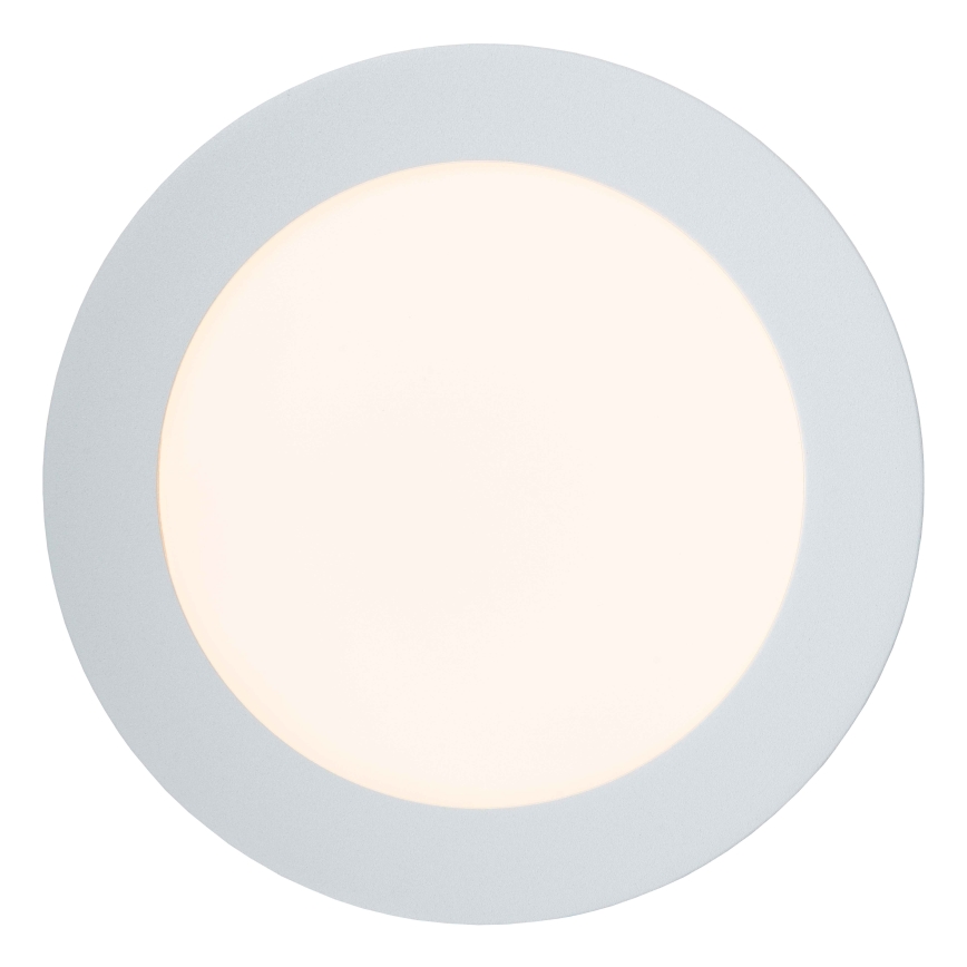 Lucide 28116/18/31 - LED Stmívatelné koupelnové stropní svítidlo BRICE LED/12W/230V pr. 18 cm IP44 bílá