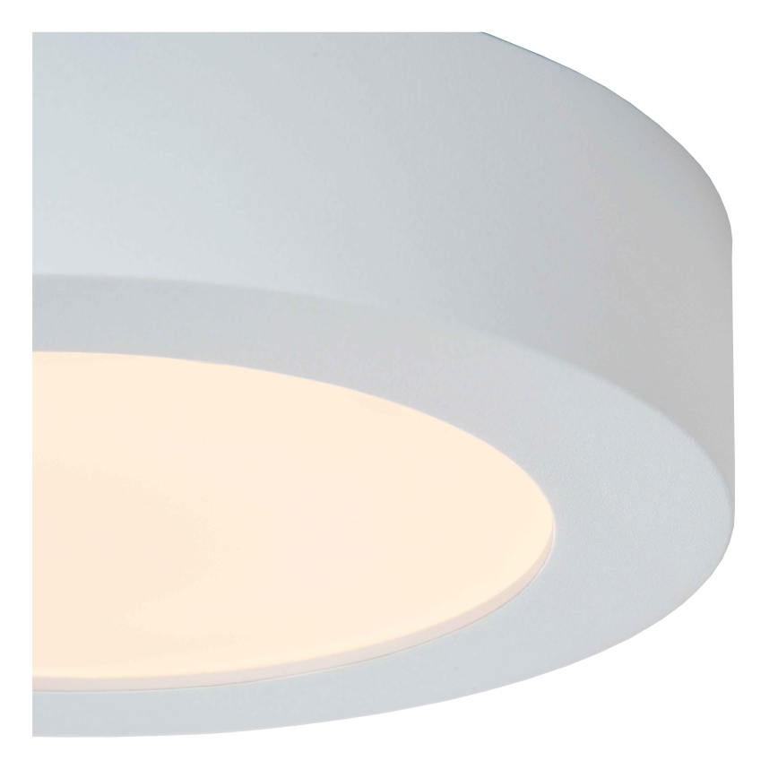 Lucide 28116/18/31 - LED Stmívatelné koupelnové stropní svítidlo BRICE LED/12W/230V pr. 18 cm IP44 bílá