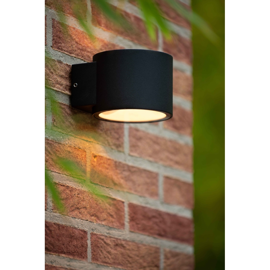 Lucide 28803/01/30 - Venkovní nástěnné svítidlo OXFORD 1xG9/5W/230V IP54 černá