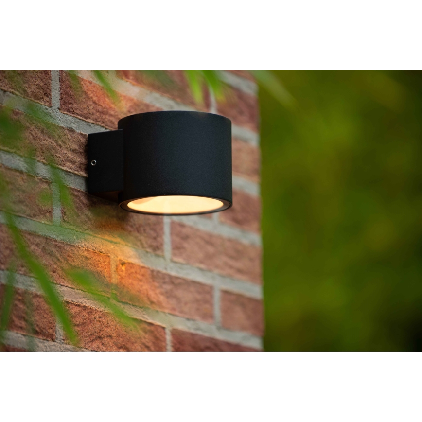 Lucide 28803/01/30 - Venkovní nástěnné svítidlo OXFORD 1xG9/5W/230V IP54 černá