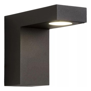 Lucide 28850/23/30 - LED venkovní nástěnné svítidlo TEXAS LED/6W/230V černá IP54