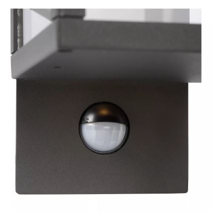 Lucide 28861/10/30 - Venkovní svítidlo se senzorem CLAIRETTE LED/15W/230V IP54
