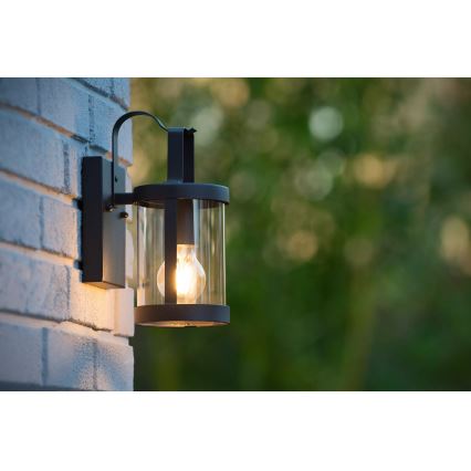 Lucide 29825/01/30 - Venkovní nástěnné svítidlo LINDELO 1xE27/40W/230V IP23