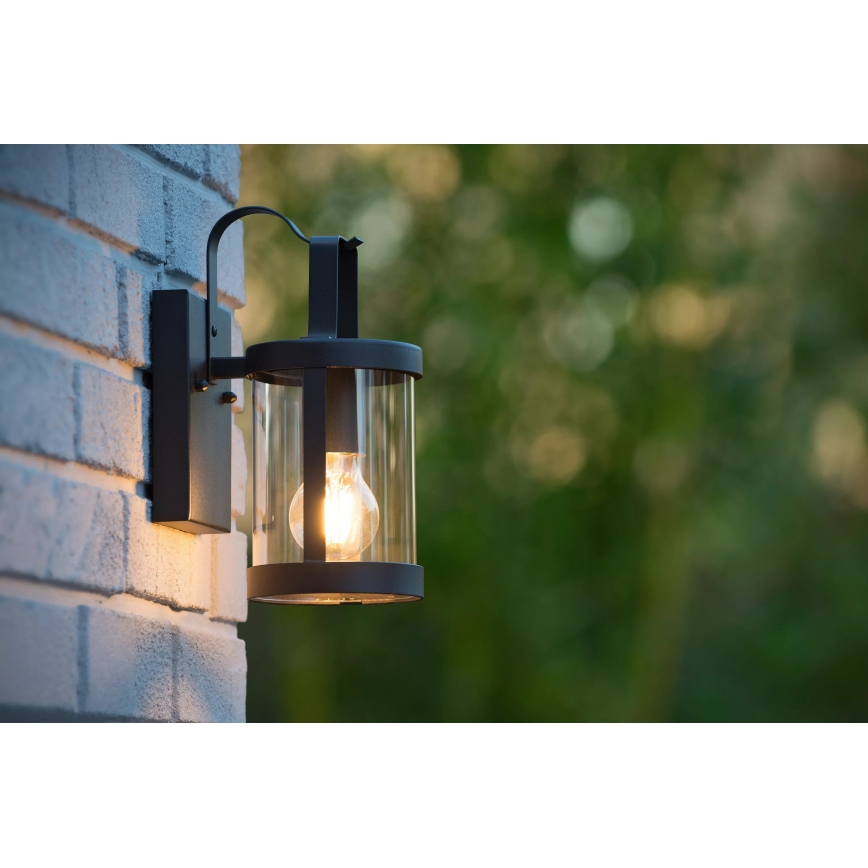 Lucide 29825/01/30 - Venkovní nástěnné svítidlo LINDELO 1xE27/40W/230V IP23