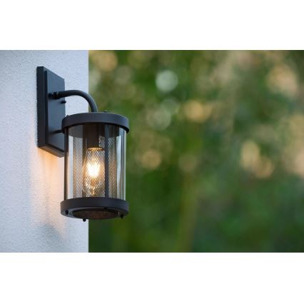Lucide 29826/01/30 - Venkovní nástěnné svítidlo MAKKUM 1xE27/40W/230V IP23