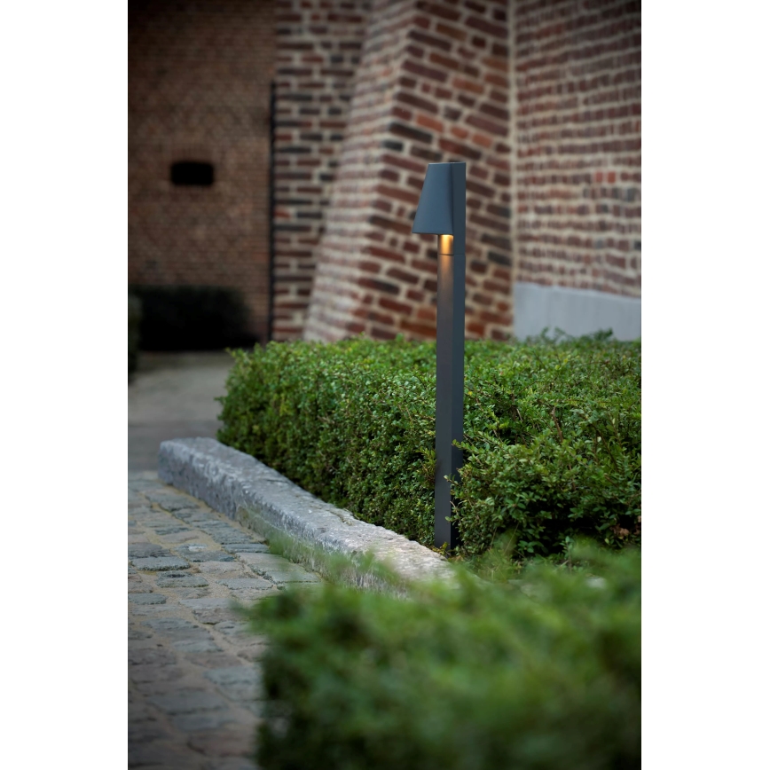 Lucide 29898/80/29 - Venkovní lampa LIAM 1xGU10/35W/230V IP44 80 cm antracit