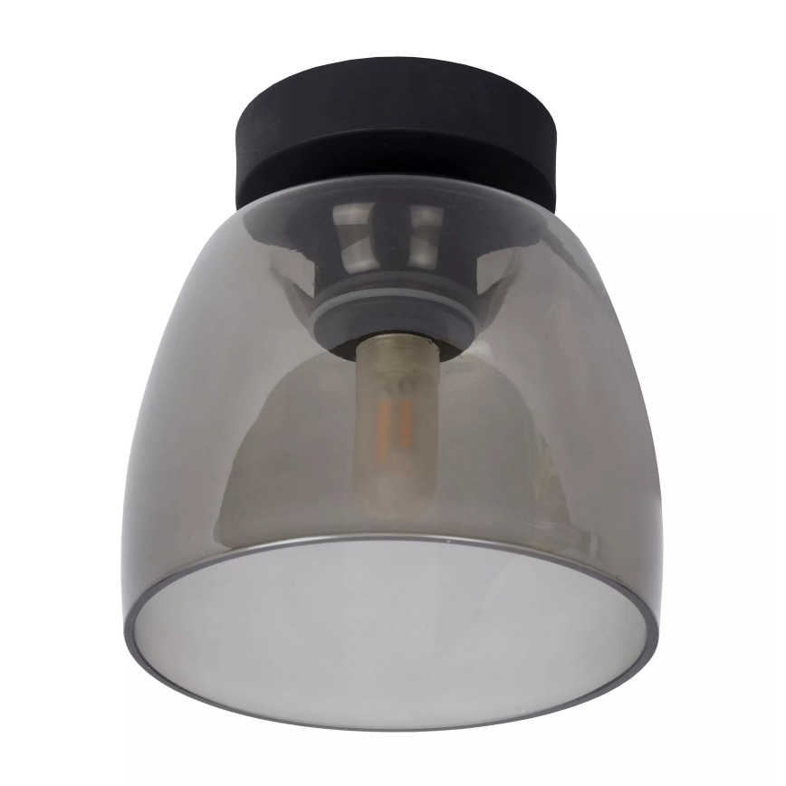 Lucide 30164/01/30 - Koupelnové stropní svítidlo TYLER 1xG9/33W/230V IP44 černá/šedá