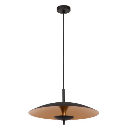 Lucide 30461/09/30 - LED Stmívatelný lustr na lanku VULCAN LED/9W/230V černá