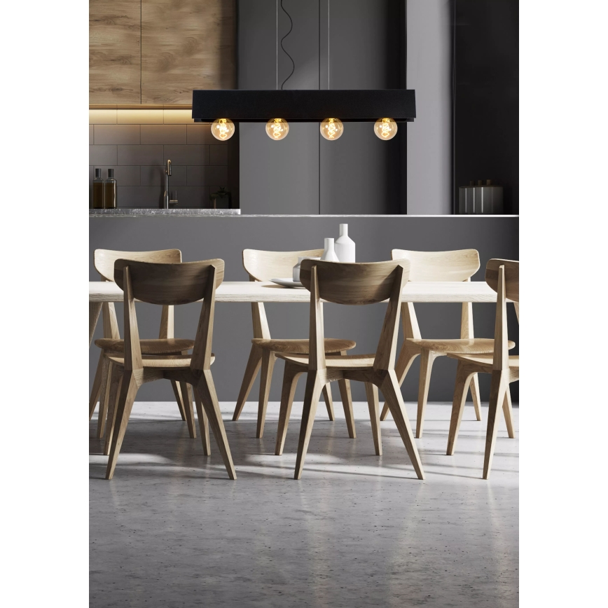 Lucide 30474/04/30 - Lustr na lanku SURTUS 4xE27/60W/230V