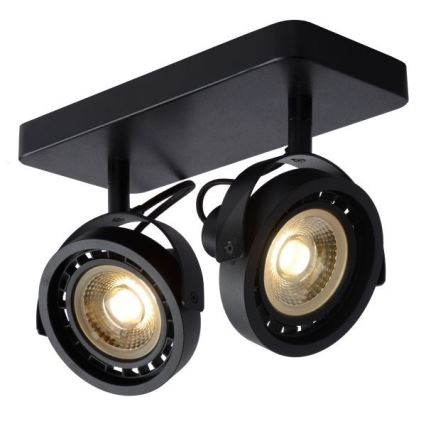 Lucide 31931/24/30 - LED Stmívatelné bodové svítidlo TALA 2xGU10/12W/230V černá