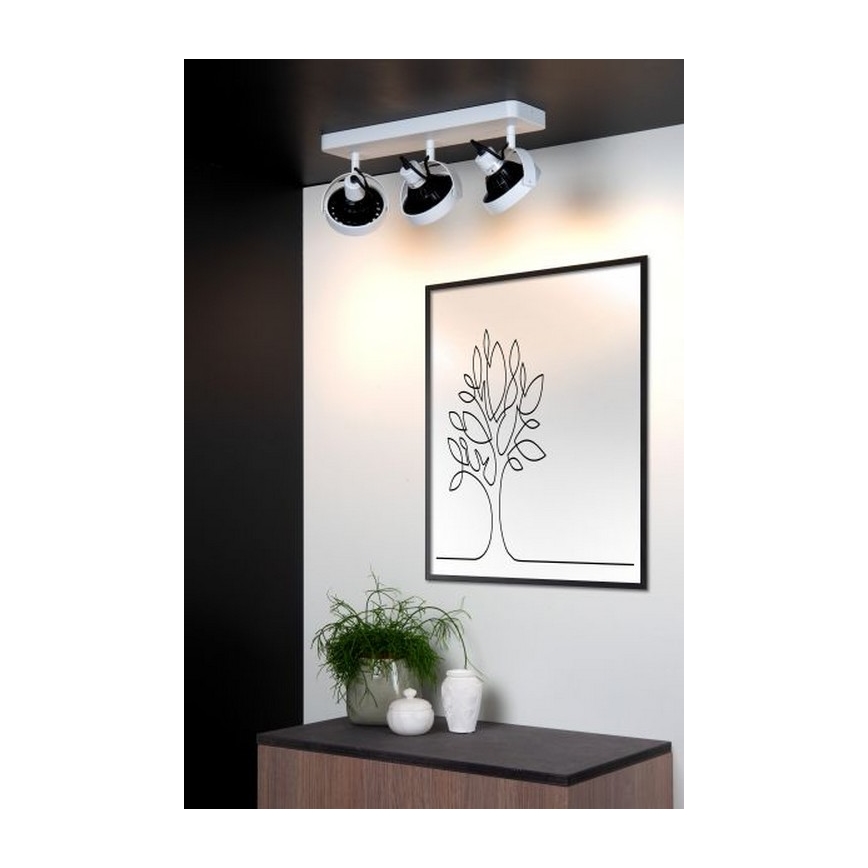 Lucide 31931/36/31 - LED Stmívatelné bodové svítidlo TALA 3xGU10/12W/230V bílá