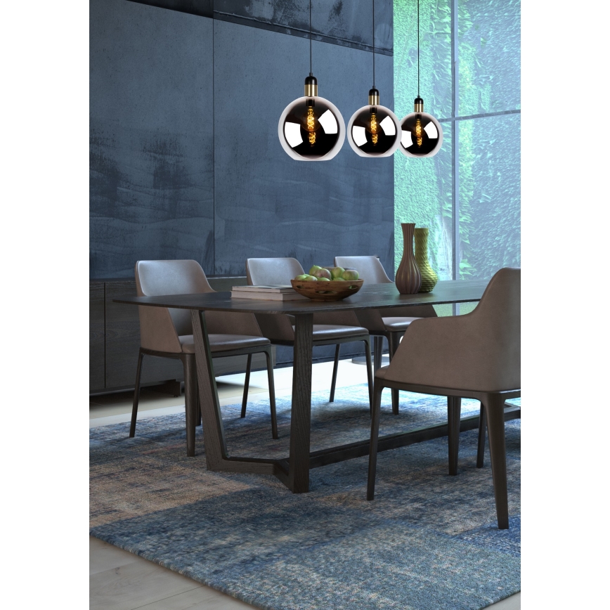 Lucide 34438/03/65 - Lustr na lanku JULIUS 3xE27/40W/230V