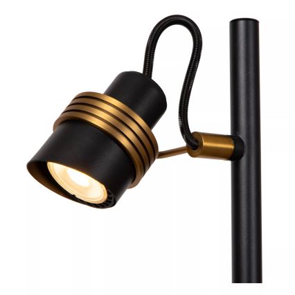 Lucide 34544/02/30 - Stolní lampa TUNDRAN 2xGU10/5W/230V černá