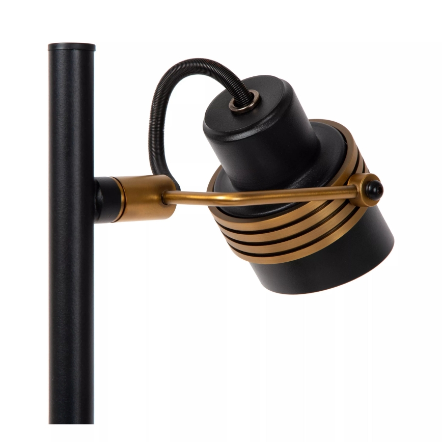 Lucide 34544/02/30 - Stolní lampa TUNDRAN 2xGU10/5W/230V černá