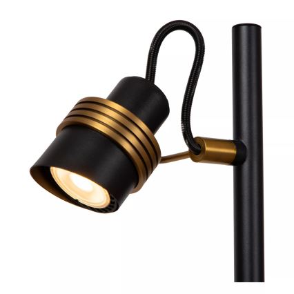 Lucide 34744/03/30 - Stojací lampa TUNDRAN 3xGU10/5W/230V černá