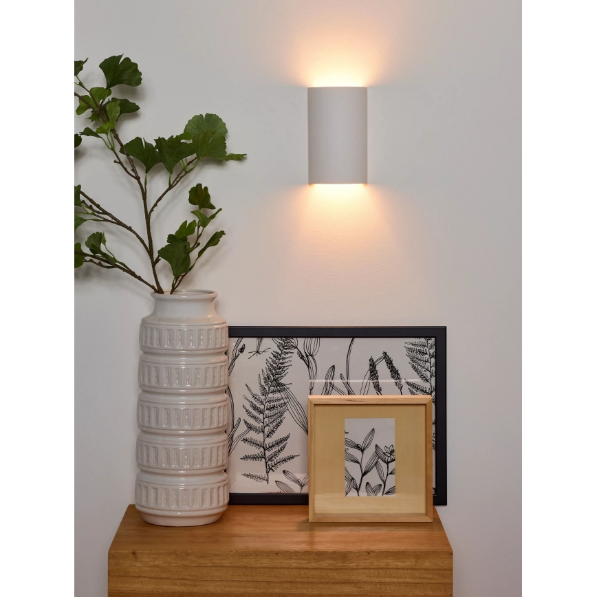 Lucide 35200/18/31 - Nástěnné svítidlo GIPSY 1xG9/40W/230V bílé