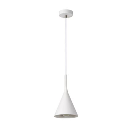 Lucide 35406/16/31 - Závěsné svítidlo GIPSY 1xE27/40W/230V bílé