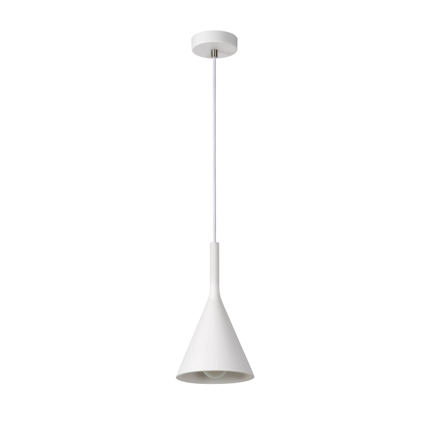 Lucide 35406/16/31 - Závěsné svítidlo GIPSY 1xE27/40W/230V bílé