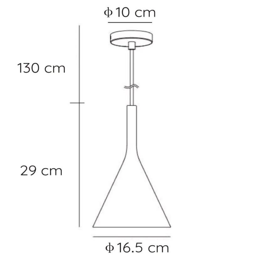 Lucide 35406/16/31 - Závěsné svítidlo GIPSY 1xE27/40W/230V bílé