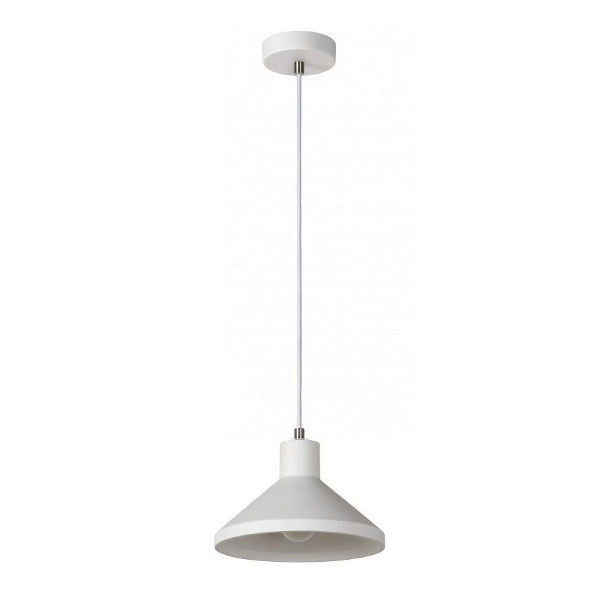 Lucide 35407/25/31 - Závěsné svítidlo GIPSY 1xE27/40W/230V bílé